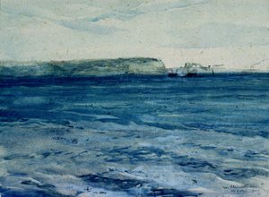 The Blue Waters of Plymouth, 19. (akvarel)